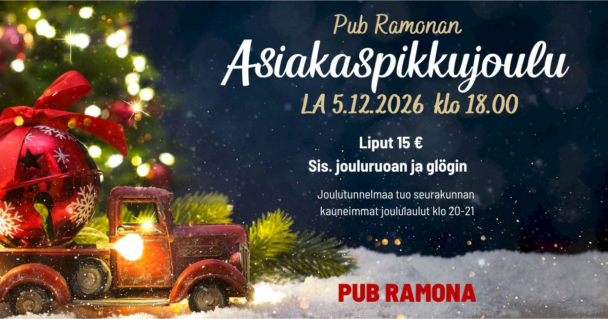 Asiakaspikkujoulut